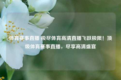 体育赛事直播 极尽体育高清直播飞跃极限！顶级体育赛事直播，尽享高清盛宴